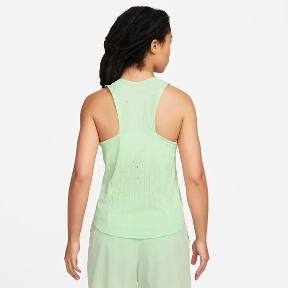 Nike Womens AeroSwift Dri-FIT ADV Running Singlet Size XL FN2504 376 Green NEW - Picture 12 of 12